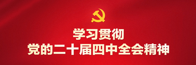 学习贯彻党的二十届四中全会精神